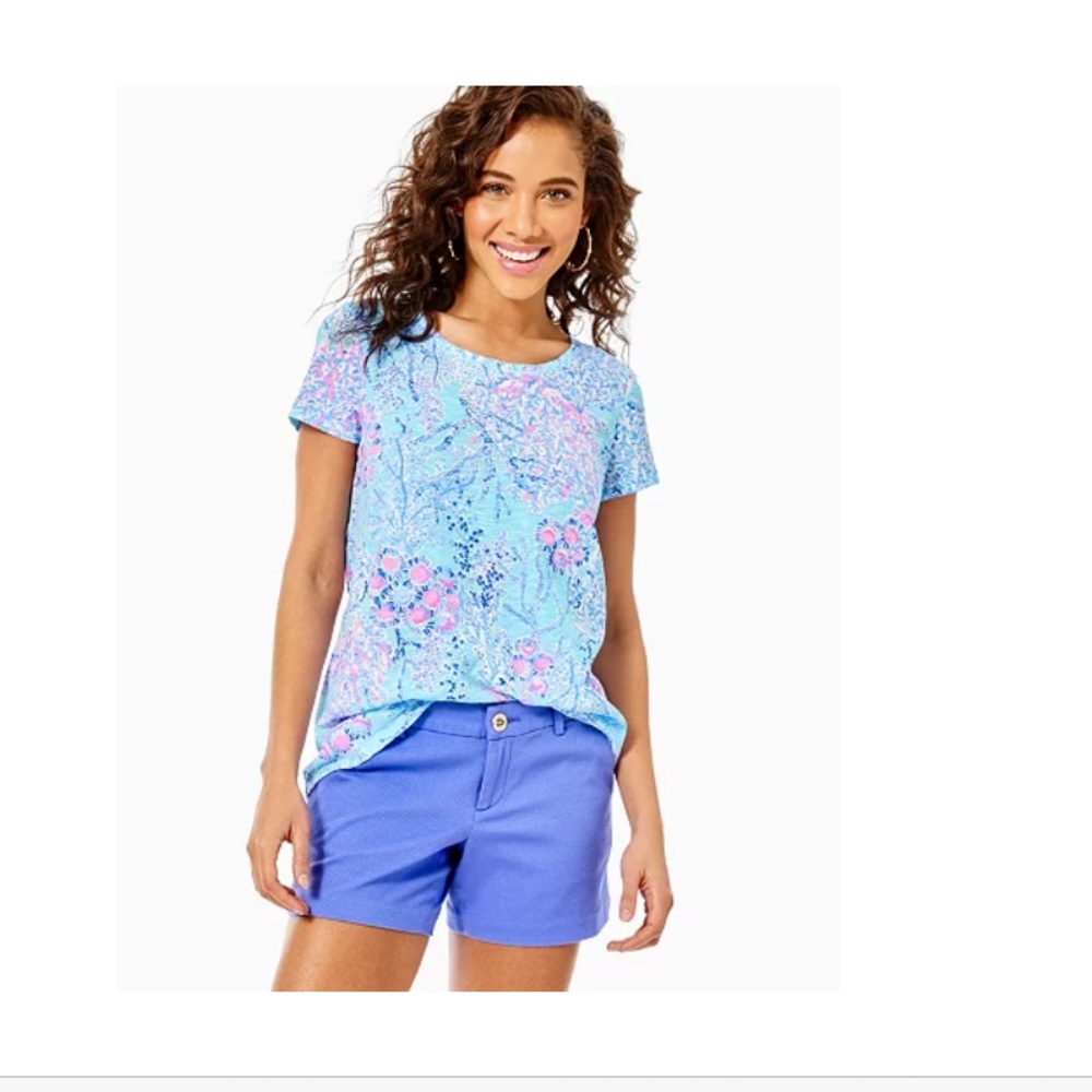 Callahan stretch short purple